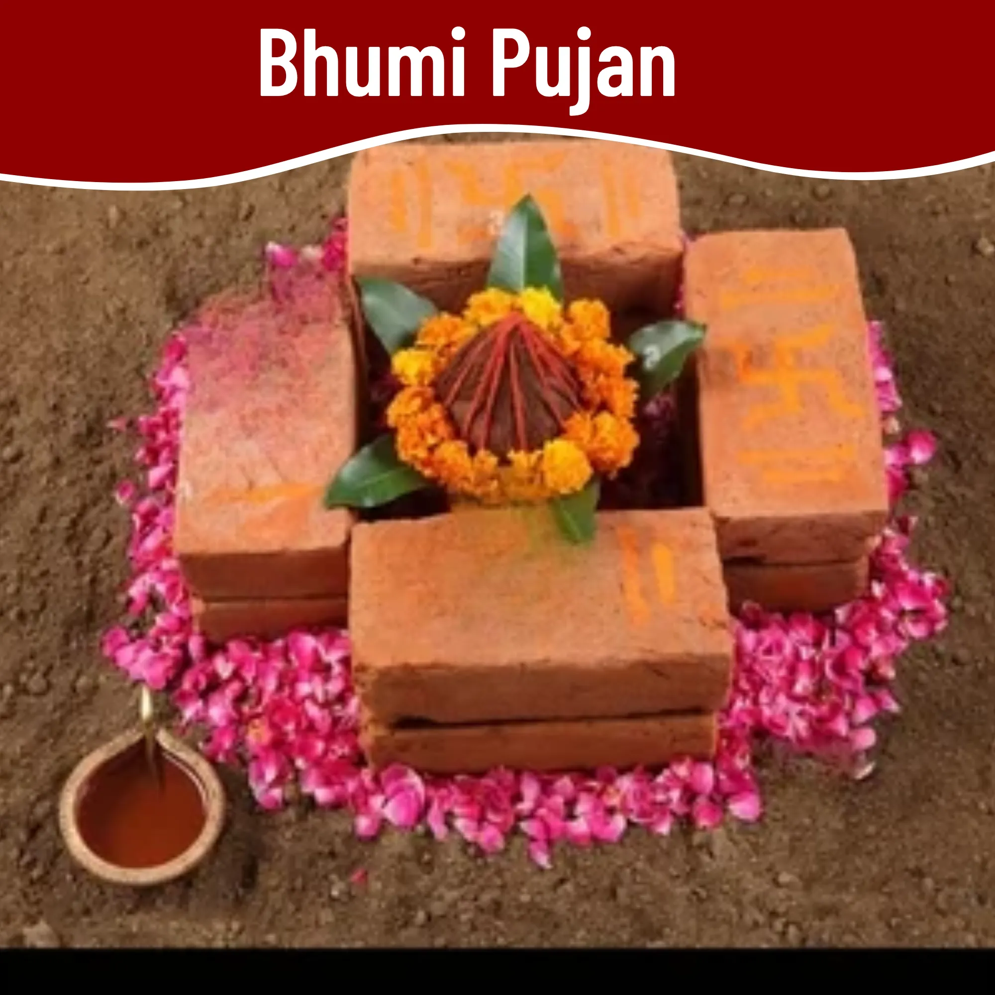 Bhumi Pujan  for New Construction