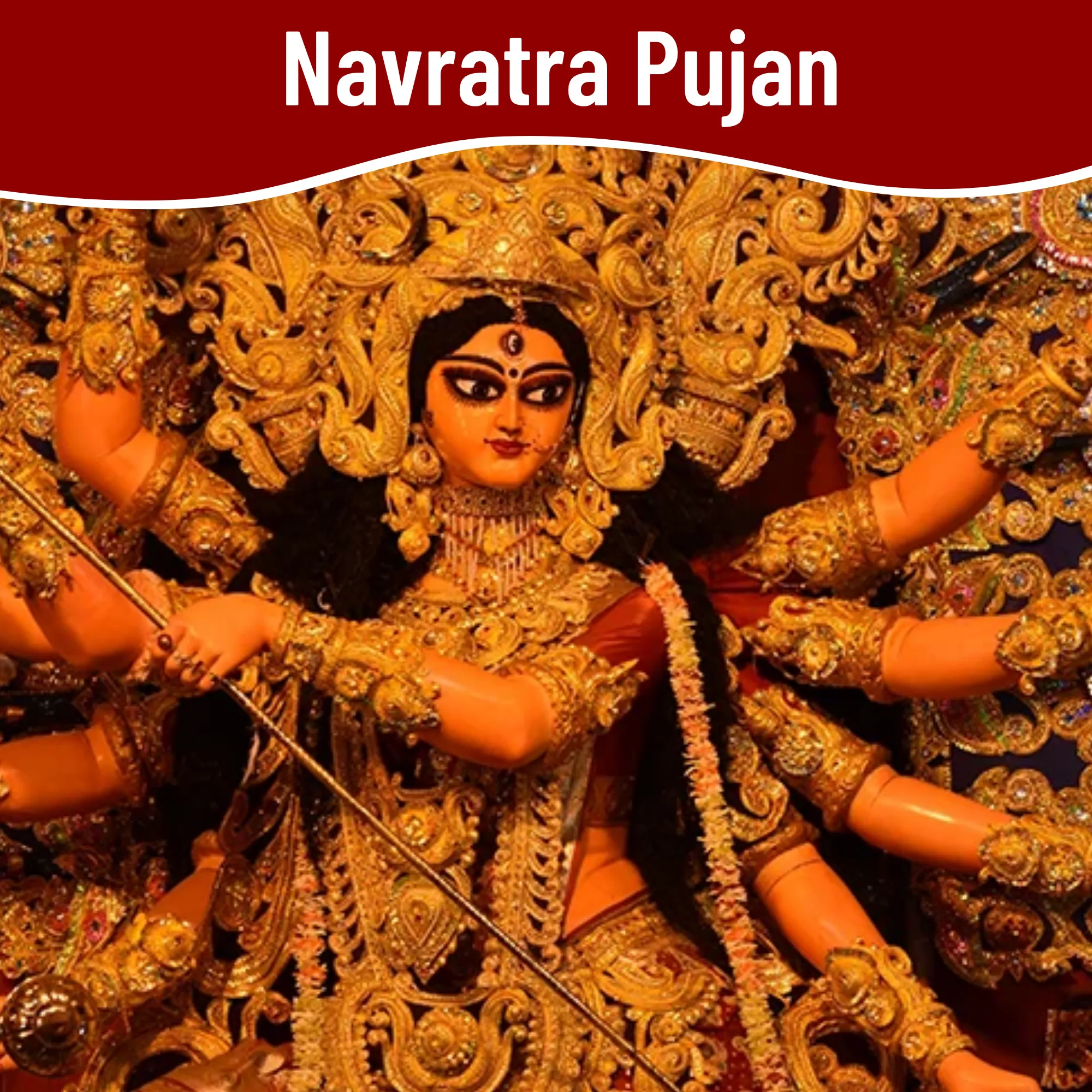Navratra Pujan  Divine Blessings
