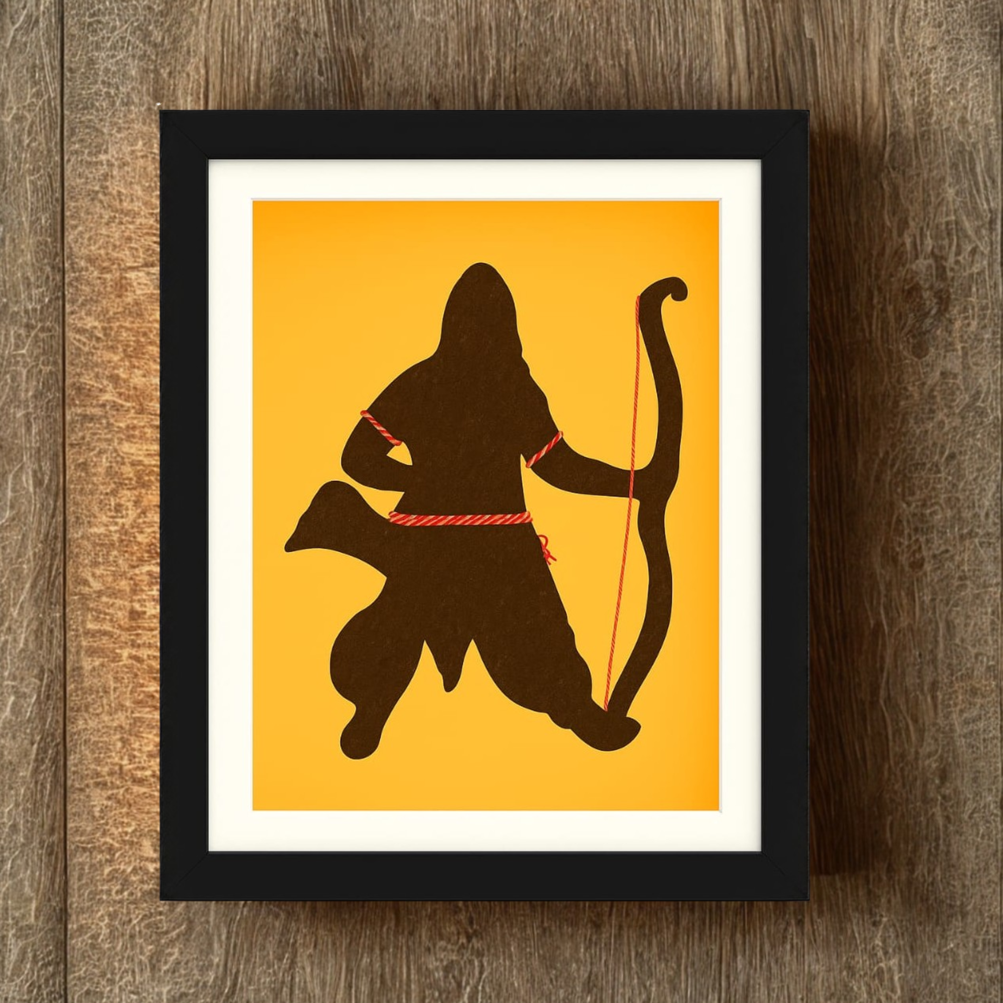 Hanuman Ji Cow Dung Art – Sacred Eco-Friendly Gift