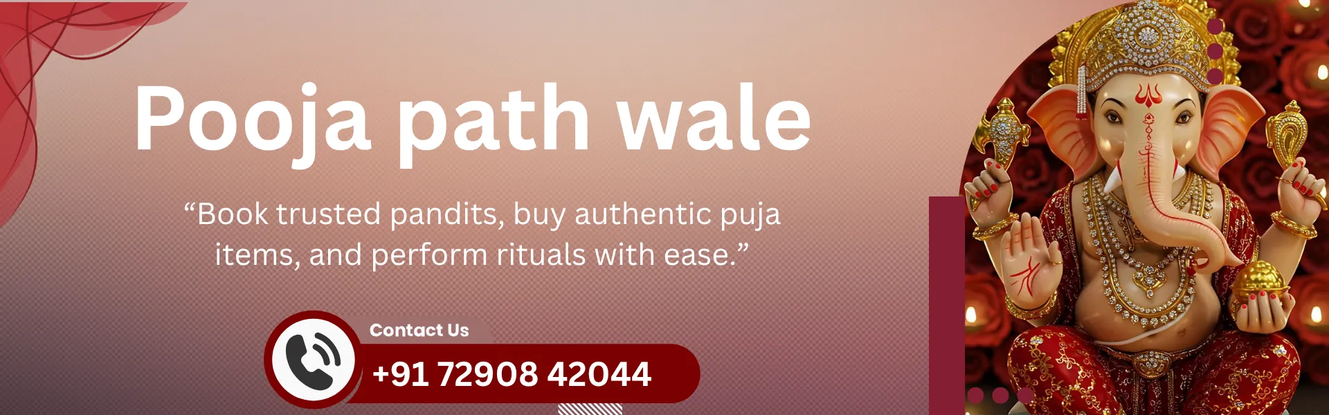 Pooja Path Wale Banner (1)