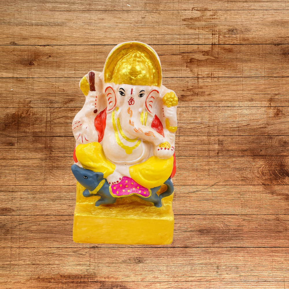 Cow Dung Lord Ganesha Murti – Organic Gau Product